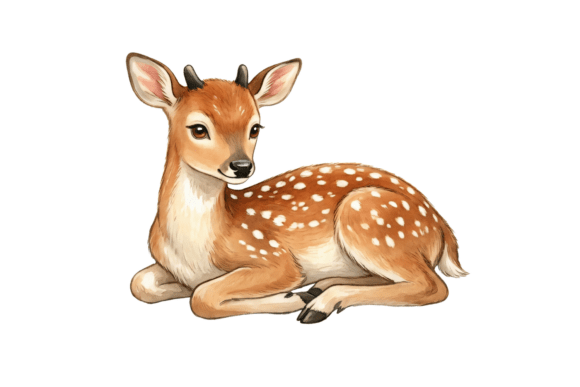 Download Cute Deer Png Cut File | Png Clipart - Cute deer png Collection