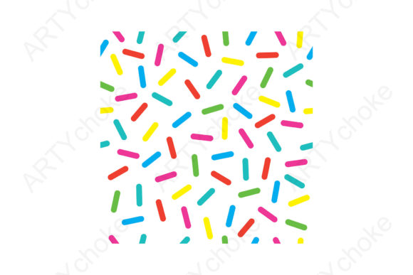 Download Sprinkles Donut Glaze Decorative Pattern - Sprinkles Collection