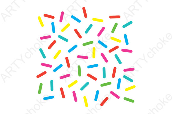 Download Sprinkles Donut Glaze Decorative Element - Sprinkles Collection