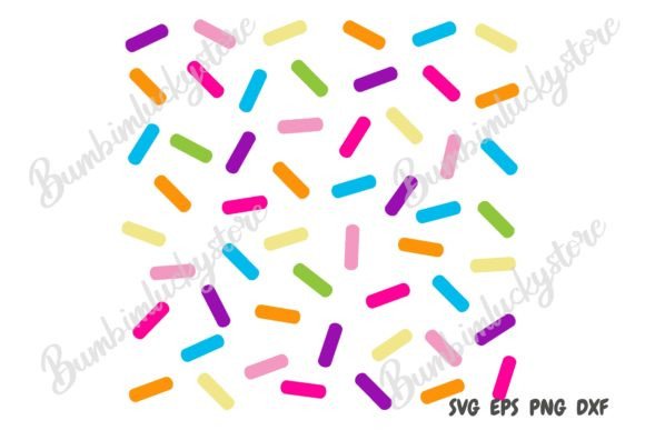 Download Donut Sprinkles Pattern Svg - Sprinkles Collection