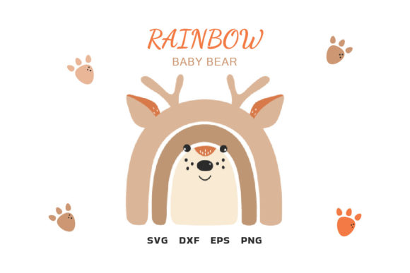 Download Rainbow Baby Deer SVG - Cute Deer PNG - Cute deer png Collection