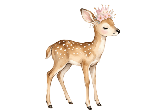 Download Cute Deer Png | Fairy Garden Png - Cute deer png Collection