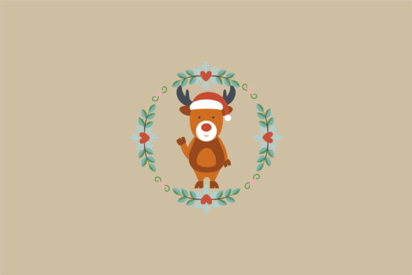 Download Christmas Circle Wreath with Decorations - Decorations Collection