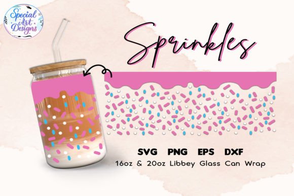 Download Libbey Glass 16oz | 20oz Sprinkles Svg - Sprinkles Collection